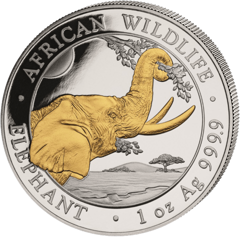 Somalia Elephant, 1 ounce, image