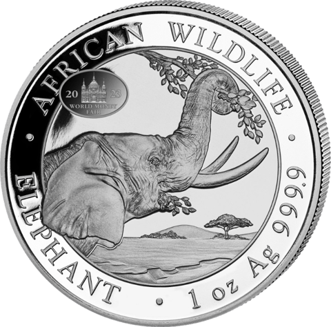 Somalia Elephant, 1 ounce, image