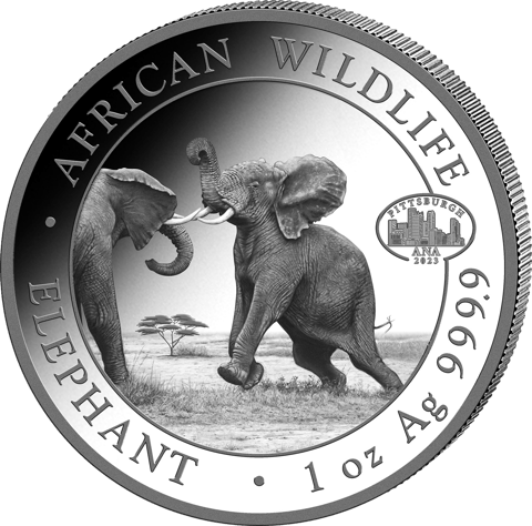 Somalia Elephant, 1 ounce, image