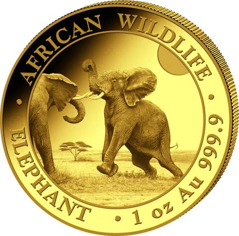 Somalia Elephant, 1 ounce, image