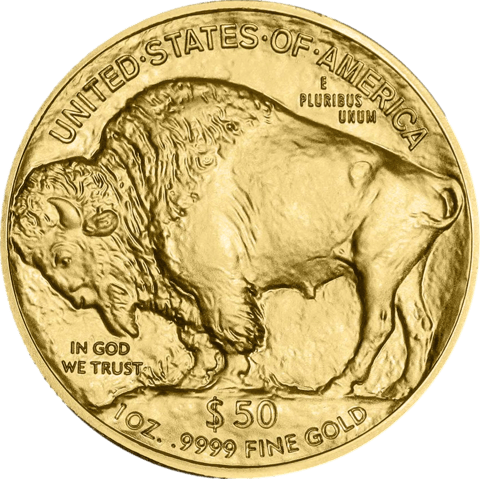 American Buffalo in Gold, Bisonseite