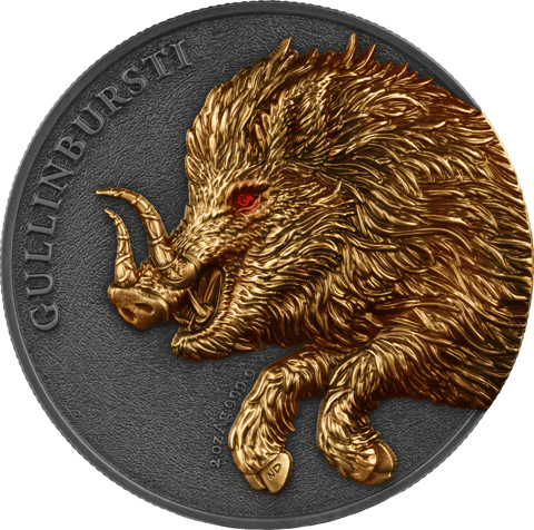 Gullinbursti, 2 ounces Silver