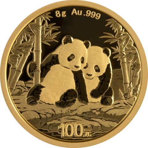 China Panda, 8 g, Abbildung