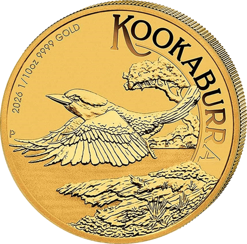 Kookaburra, 1/10 Unze, Abbildung