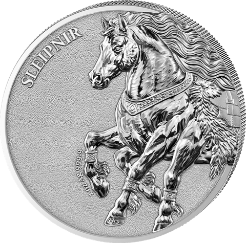 Sleipnir, 1 onza de plata