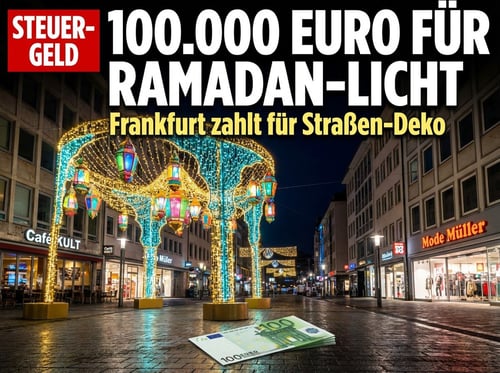 100.000 Euro für „Happy Ramadan": Wie deutsche Städte den islamischen Fastenmonat mit Steuergeldern inszenieren