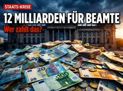 12 Milliarden Euro für den Staatsdienst: Wer soll das noch bezahlen?