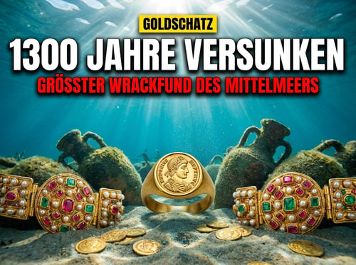 1300 Jahre auf dem Meeresgrund: Byzantinischer Goldschatz vor Kroatien entpuppt sich als größter Wrackfund des Mittelmeers