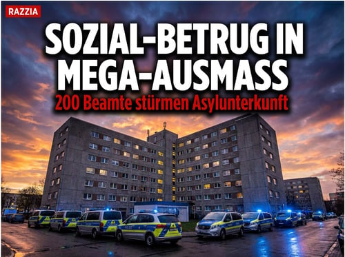 200 Beamte stürmen Hamburger Asylunterkunft: Wenn der Sozialstaat zur Selbstbedienungstheke verkommt