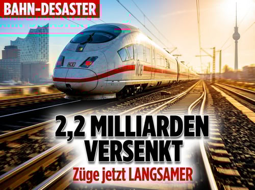 2,2 Milliarden Euro versenkt: Bahnstrecke Hamburg-Berlin wird nach Mega-Sanierung noch langsamer