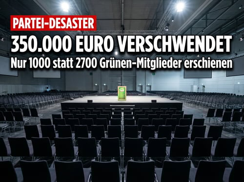 350.000 Euro in den Sand gesetzt: Berliner Grüne scheitern an der eigenen Basis