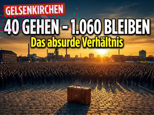 40 Syrer verlassen Gelsenkirchen – während über 1.000 Einbürgerungsanträge eingehen