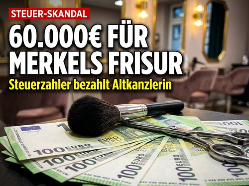 60.000 Euro Steuergeld für Merkels Frisur: Wenn der Bürger die Schönheitspflege der Altkanzlerin finanziert