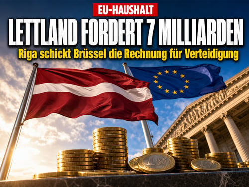 7 Milliarden für Riga: Lettland schickt Brüssel die Rechnung