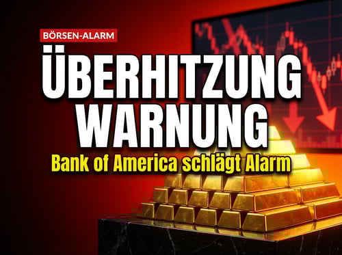 Alarmstufe Rot an den Börsen: Bank of America warnt vor massiver Überhitzung der Aktienmärkte