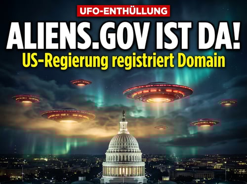 Aliens.gov: US-Regierung registriert Domain für außerirdische Enthüllungen – steht die große Offenbarung bevor?