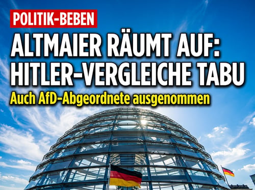 Altmaier zieht klare Linie: Kein gewählter Parlamentarier verdient den Hitler-Vergleich – auch keiner der AfD