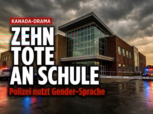 Amoklauf in Kanada: Zehn Tote an Schule – und eine Polizei, die sich in Gender-Sprache übt
