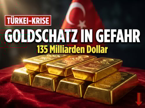 Ankara erwägt Goldreserven im Wert von 135 Milliarden Dollar zu versilbern – ein fatales Signal?