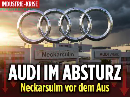 Audi in der Abwärtsspirale: Neckarsulm wird zum Symbol des deutschen Industrieniedergangs