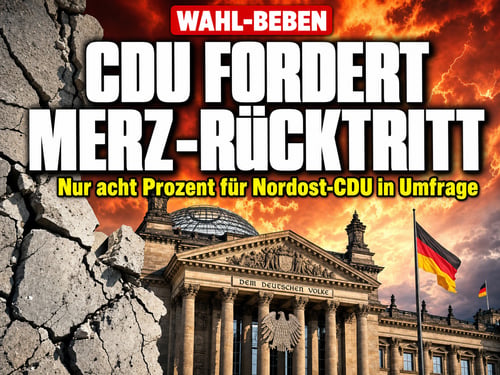 Aufstand im Nordosten: CDU-Vize fordert Merz zum Rücktritt auf