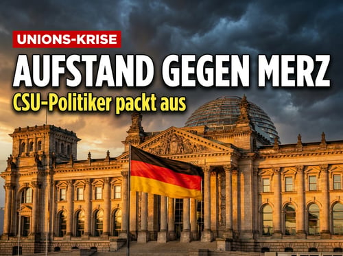 Aufstand in der Union: CSU-Mann bringt aus, was viele längst denken