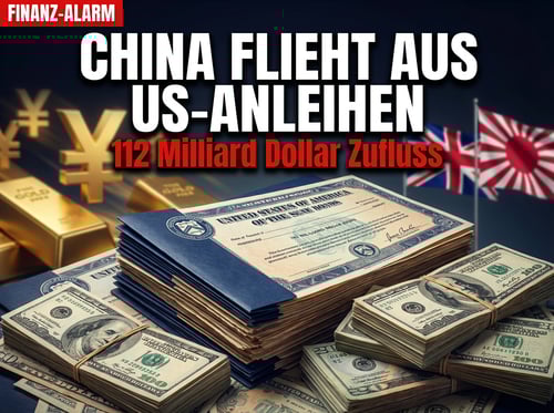 Ausländische Investoren pumpen über 100 Milliarden Dollar in US-Staatsanleihen – doch China zieht sich weiter zurück