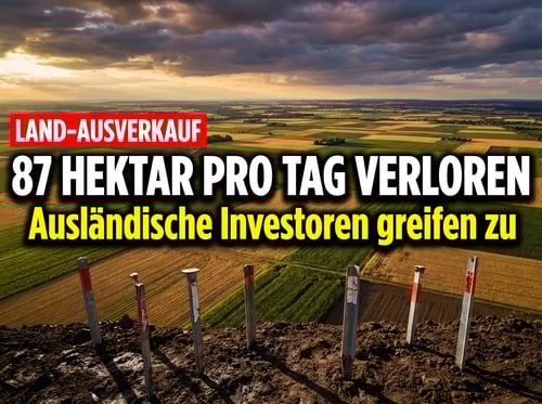 Ausverkauf der Heimat: Wie internationale Investoren deutsche Äcker verschlingen