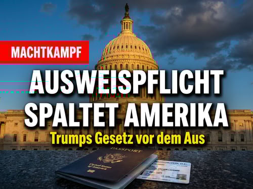 Ausweispflicht bei US-Wahlen: Trumps SAVE America Act spaltet Washington