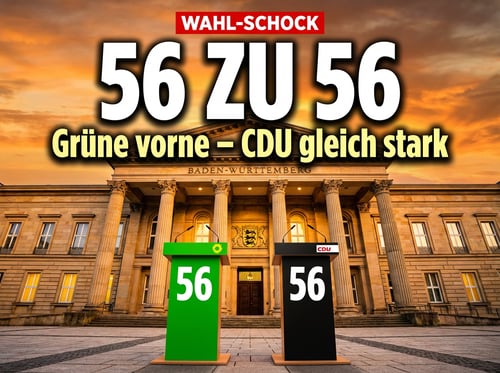 Baden-Württemberg: Grüne retten sich ins Ziel – doch der Landtag spricht eine andere Sprache
