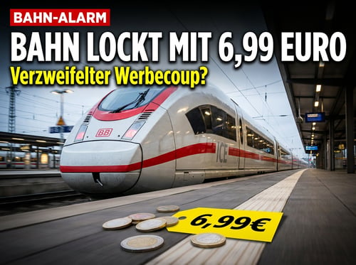 Bahn lockt mit 6,99-Euro-Tickets: Verzweifelter Werbecoup oder echter Schritt zur Modernisierung?