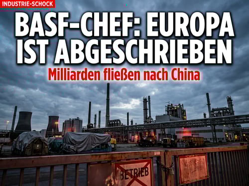 BASF-Chef zieht den Stecker: „In Europa würde ich heute nicht mehr investieren"