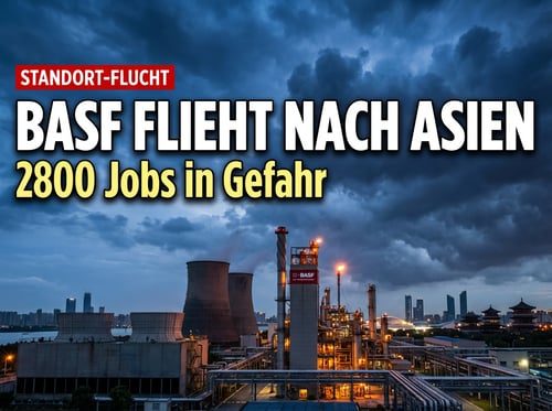 BASF flüchtet nach Asien: Berliner Belegschaft zahlt den Preis für Deutschlands Standort-Desaster