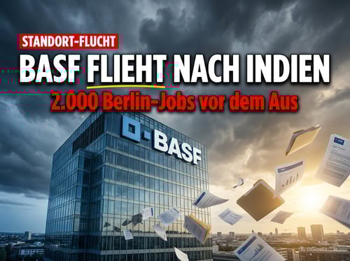 BASF flüchtet nach Indien: Berliner Verwaltungsjobs vor dem Aus