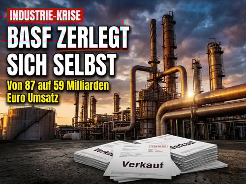 BASF zerlegt sich selbst: Deutschlands Chemie-Gigant auf dem Rückzug