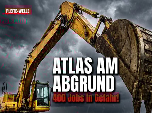 Baumaschinenhersteller Atlas am Abgrund: Traditionsunternehmen seit 1919 kämpft ums Überleben