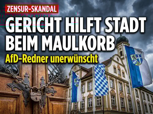Bayerische Kleinstadt will Höcke mundtot machen – und bekommt dafür auch noch richterliche Nachhilfe