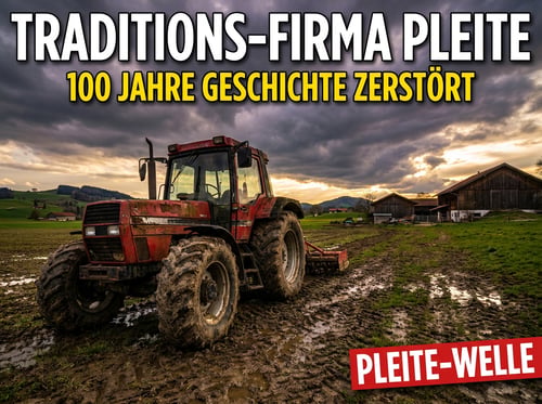 Bayerns Landwirtschaft im freien Fall: Traditionsfirma aus Fürth muss Insolvenz anmelden