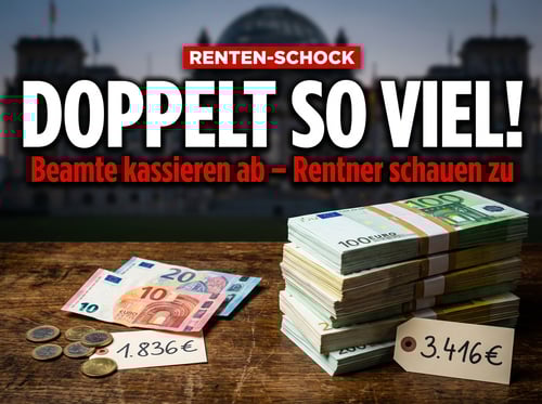 Beamte kassieren doppelt so viel wie Rentner – und Dobrindt will noch drauflegen