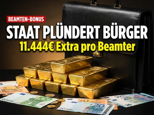 Beamtenbonus auf Kosten der Bürger: Wie der Staat sich selbst die Taschen füllt