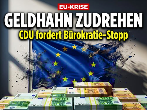 Beitragszahlungen als Druckmittel: CDU/CSU will Brüssel den Geldhahn zudrehen