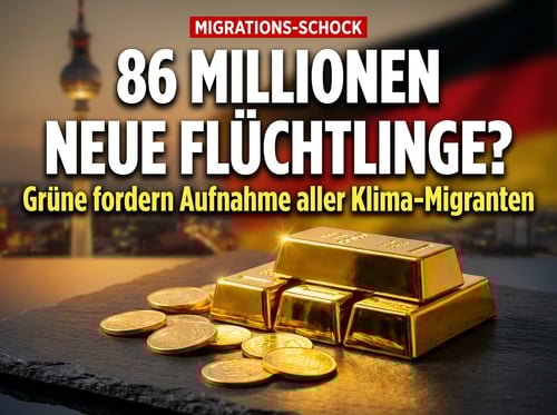 Berliner Grüne wollen 86 Millionen „Klimaflüchtlinge" aufnehmen – der Wahnsinn kennt keine Grenzen
