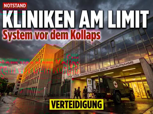 Berliner Kliniken üben für den Ernstfall – doch das System ist längst am Limit