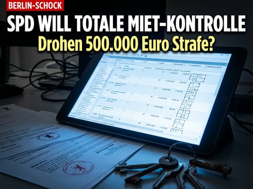 Berliner SPD plant Totalüberwachung des Wohnungsmarktes: Mietkataster und Zwangsvermietung an Obdachlose