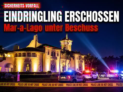 Bewaffneter Eindringling bei Mar-a-Lago erschossen – Trump war nicht vor Ort