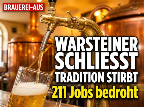Bierland Deutschland am Abgrund: Warsteiner schließt Brauereien – Tradition stirbt mit jeder Schließung
