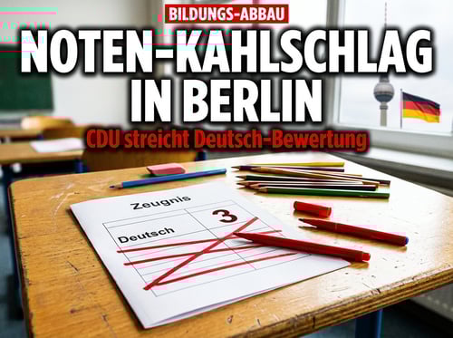 Bildungsabbau in Berlin: CDU-Senatorin streicht differenzierte Deutschnoten an Grundschulen