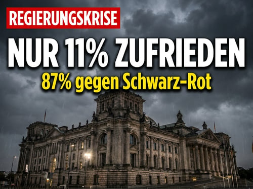 Bittere Bilanz: Nach nur einem Jahr verliert Schwarz-Rot das Vertrauen der Bürger – Zustimmung im freien Fall