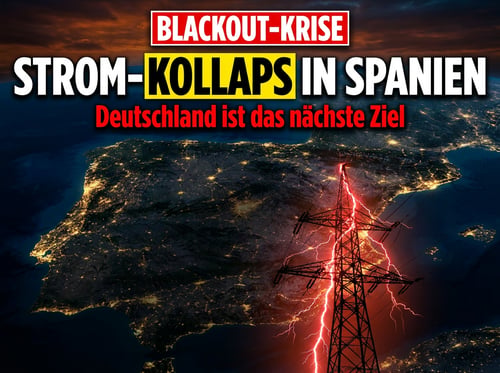 Blackout auf der Iberischen Halbinsel: Der Vorgeschmack auf das, was Deutschland droht