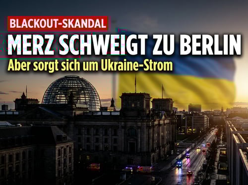 Blackout in Berlin: Kanzler Merz schweigt zur Sabotage im eigenen Land – aber sorgt sich um ukrainische Stromnetze